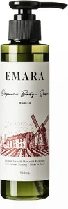 EMARA Bio Körperseife Damen 150ml Rose & Vanille Duft - Bild 1 von 2