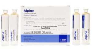 4 Tubes Alpine Cockroach German Roach Control Gel Bait Rotation 2 ~120 grams - Picture 1 of 1