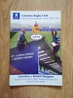 Coventry Rugby Programmes 2005 - 2020