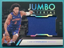 Cade Cunningham 2022-23 Panini Noir 51/99 Patch Jumbo Material Pistons #JM-CCH
