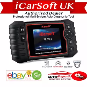 iCarsoft FR V2.0 - für Peugeot professionelles Diagnosegerät - offizielle Steckdose - Bild 1 von 12