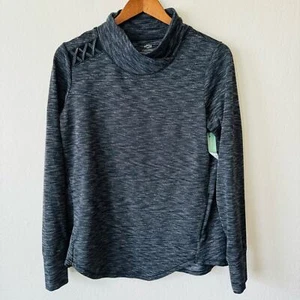 Maurice’s | Marled charcoal chevron style crew - Bild 1 von 4