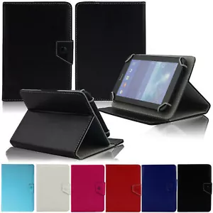 For Samsung Galaxy Tab A7 10.4" SM-T500 T505 Universal Plain Leather Case Cover - Picture 1 of 25