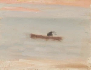 Solitude Clarice Beckett 1932 Australian Tonalist Seascape Atmospheric Print - Picture 1 of 2