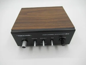 Vintage Realistic Four Channel Synthesizer QV-3 Untested Radio Shack "Look" - Picture 1 of 9