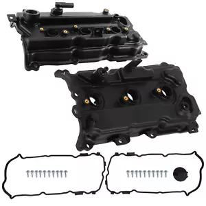 2pcs Valve Covers Set for Nissan Altima Pathfinder JX35 QX60 3.5L V6 2007-2014 - Picture 1 of 12