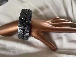 πππ Mimco Vintage Bracelet Cuff Bangle + Dust Bag - Picture 1 of 11