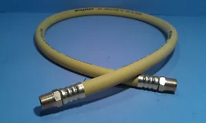 Goodyear USA 4' 3/8" 250 PSI ölbeständig Gummi Luftschlauch Zopfpeitsche 3/8 NPT - Bild 1 von 3
