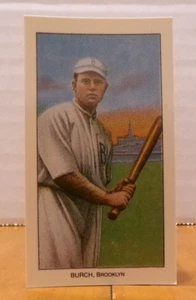 TOBACCO BASEBALL CARD REPRINT 1988 SWEET CAPORAL AL BURCH BROOKLYN NATIONAL - Picture 1 of 2