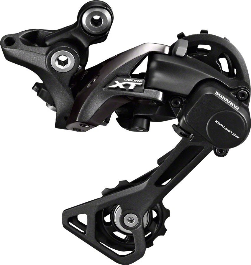 Desviador trasero Shimano XT RD-M8000-GS - 11 velocidades, jaula mediana, negro, con embrague Foto 1 de 1