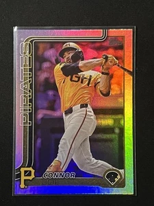 2025 Topps Series 1 Connor Joe #168 🌈Rainbow Foil🌈 Pittsburgh Pirates - Picture 1 of 2