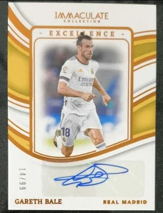 2023-24 Panini Immaculate Gareth Bale Auto Real Madrid 14/99 - Bild 1 von 2