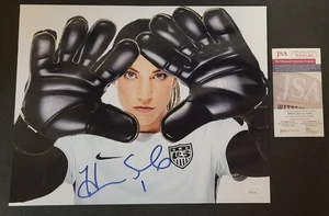 Hope Solo US Women's National Soccer handsigniertes signed 11"x14" Foto mit JSA COA - Bild 1 von 5