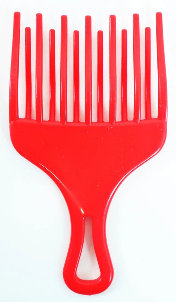 PETTINE PER CAPELLI RICCI AFRO MOSSI DENTI LUNGHI NUOVO PARRUCCHIERE - Immagine 1 di 1