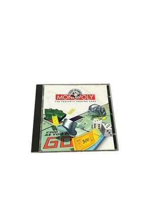 Monopoly PC Game 1997 CD Rom Hasbro Interactive Windows Westwood Studios Tested - Image 1 of 4