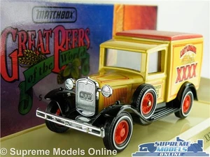 FORD MODEL A VAN MODEL CASTLEMAINE BEER MATCHBOX GREAT BEERS YGB01 YESTERYEAR K8 - Picture 1 of 4