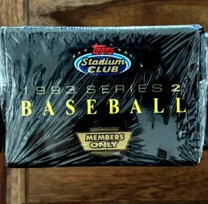 93 Stadium Club Members Only Baseball Complete Sealed Set Series 2 FACTORY SEAL - Picture 1 of 2
