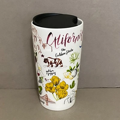 2021 Starbucks California Coffee Hot Tea Travel Tumbler Mug Cup 12 oz ~ NEW - Image 1 of 4