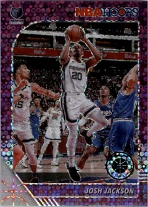 NBA Hoops Premium Purple Disco Prizm #151 Josh Jackson Grizzlies 2019-20 - Imagen 1 de 2