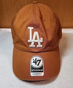 Los Angeles Dodgers 47 Brand Hat Adjustable Cotton Back Strap NWT - Picture 1 of 7