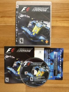 F1 Formula One Championship Edition PS3 PlayStation 3 + Reg Card - Complete CIB - Picture 1 of 6