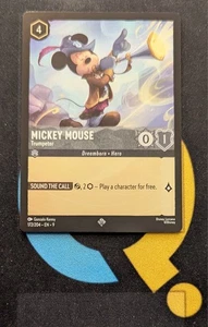 Mickey Mouse - Trumpeter 172/204 Fabled Foil Super Rare Disney Lorcana - Picture 1 of 3