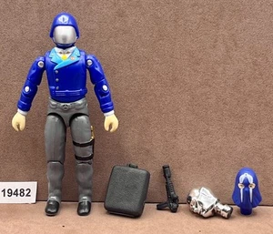 BLACK MAJOR CUSTOM EXTENSIVE ENTERPRISES COBRA COMMANDER G.I. Joe 3,75" Figur - Bild 1 von 4