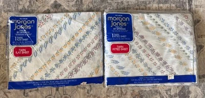 De Colección Morgan Jones Twilite Springs Doble Ajustable y Sábana Plana Country Garden Floral Foto 1 de 4