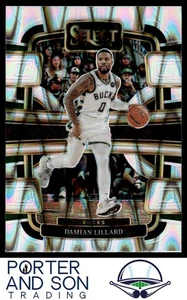 Damian Lillard Tectonic Prizms 2023-24 Panini Select #63 Milwaukee Bucks - Picture 1 of 2
