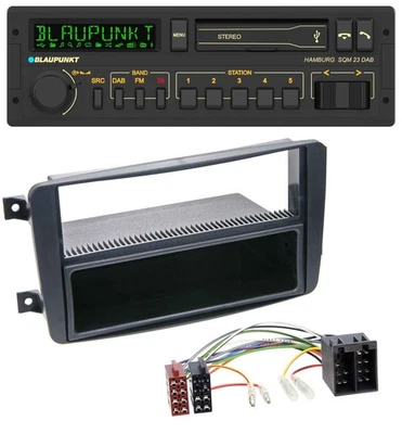 Blaupunkt USB DAB Bluetooth MP3 Autoradio für Mercedes C-Klasse W203 CLK W209 Vi - Bild 1 von 4