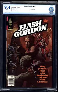 CBCS Flash Gordon #25 fumetto chiave oro 1979 9,4 quasi nuovo non CGC - Foto 1 di 2