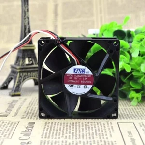 AVC DL08025R12U-S01 8025 12V 0.5A 8cm 3pin Case Fan - Picture 1 of 5