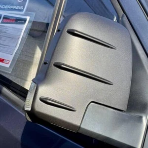 For Mercedes Sprinter 907 Wing Mirror Covers with Indicator - Hammerite (Set of - Bild 1 von 13
