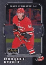JANNE KUOKKANEN 2017-18 17-18 OPC O-PEE-CHEE PLATINUM RETRO RC #R-99 CAROLINA