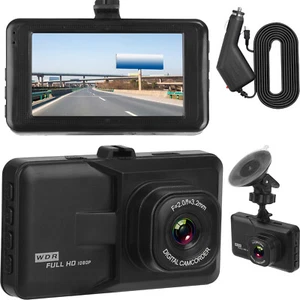 1080P Car DVR Camera Dash Cam Camcorder Recorder with 100° Angle Loop Recording - Picture 1 of 14