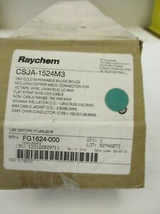 Raychem Csja-1524M3, 15Kv Cold Shrinkable In-Line Splice Kit, Rpn: Fg1624-000