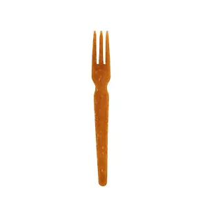 Bittner 20000 Stück WPC Mehrweg- Pommespieker Pommesgabel 79mm, natur - Bild 1 von 4