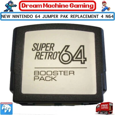 Nintendo 64 Jumper Booster Pack PERFECT FIT Replacement for N64 GUARANTEED! - Image 1 of 2