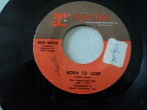 Dean Martin - Born to lose -  7” single  US pressing - Picture 1 of 2