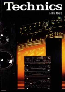 TECHNICS - BROCHURE CATALOGUE CATALOGO KATALOG - 1993 - Language: DEUTSCH - Foto 1 di 1