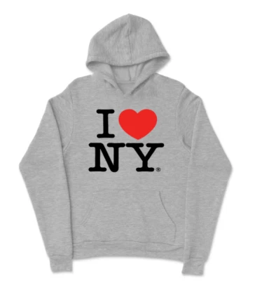 I Love NY Kids Hoodie Sweatshirt Officially Licensed - Image 1 of 4