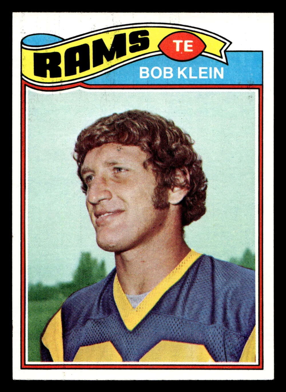 1977 Topps #343 Bob Klein Near Mint+ LA Rams