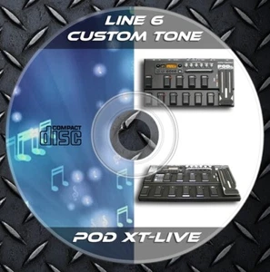 64.200 Patches LINE 6 POD XT LIVE (FLOOR) Multi Effects. Preset Tone Library - Zdjęcie 1 z 3