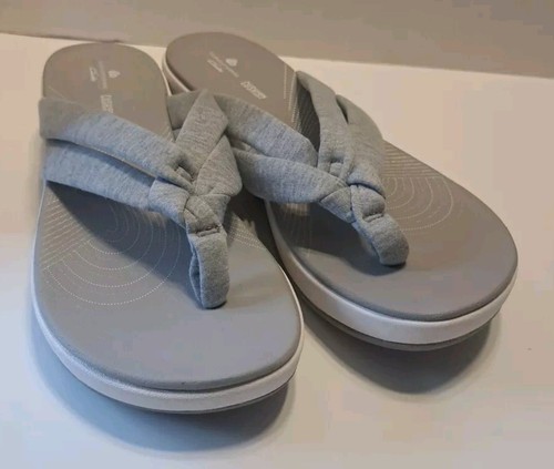 Sandali infradito Cloudsteppers By Clarks da donna grigi Arla Kaylie taglia 9