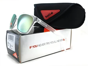 Nuevas gafas de sol Bolle 473 | Cristal mate/marrón Sunshine Cat 3 lentes espejadas - Imagen 1 de 7