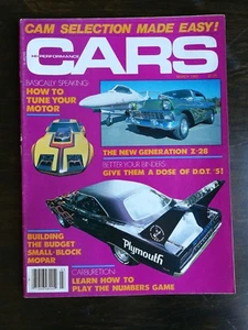 Hi-Performance Cars Magazine March 1982 - Camaro Z/28 - Plymouth Cuda - Mopar - Picture 1 of 2