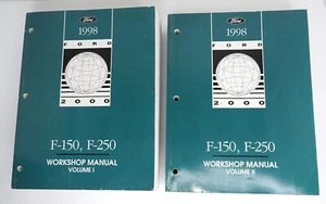 1998 Ford Truck F-150 F-250 Workshop Manual OEM Two Volume Set FCS-12272-98 - Picture 1 of 7
