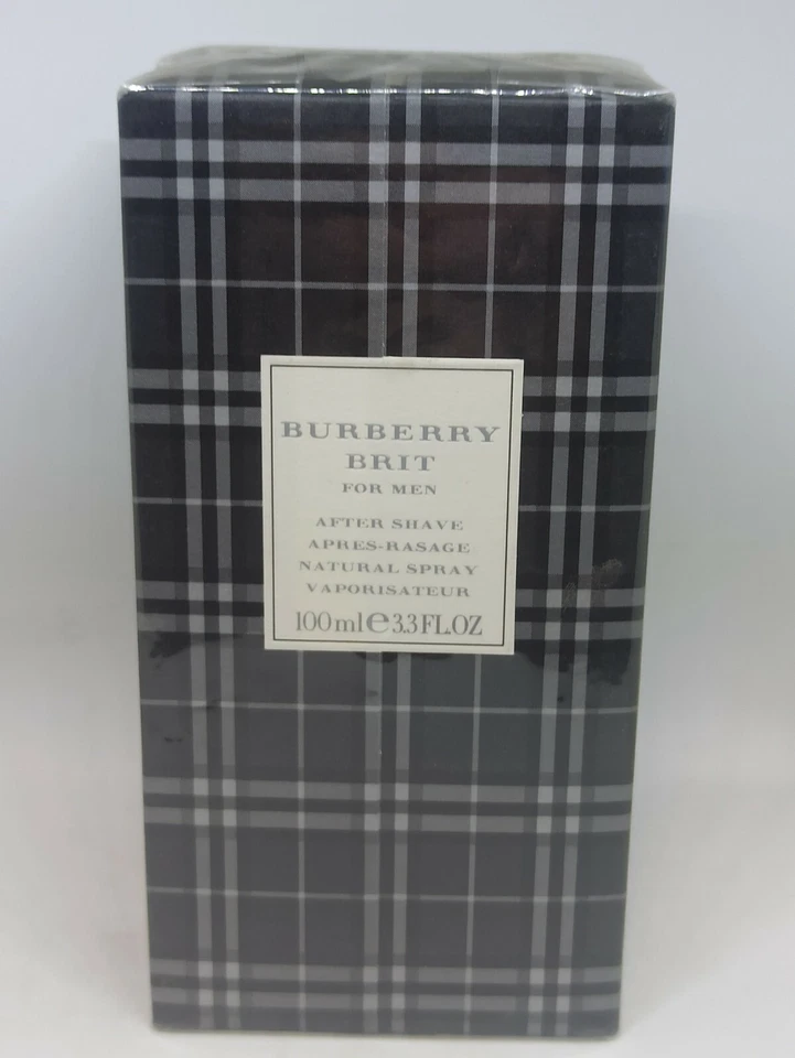 Burberry Brit para hombre después del afeitado nuevo y sellado 3,3 oz 100 ml nuevo en caja Foto 1 de 4