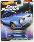 Hot Wheels '70 Ford Escort Rs 1600 Real Riders Rubber Fast & Furious Imports