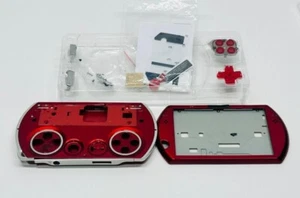 Sony PSP Go Carcasa Completa Carcasa Cubierta + Botones Kits ROJO - Imagen 1 de 1